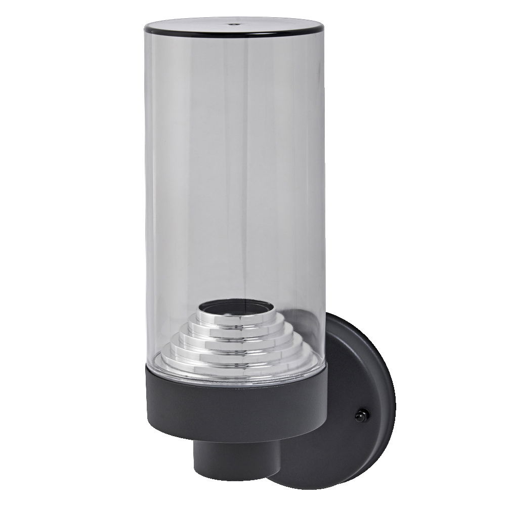 Endura Classic Amber Wall E27 Dark Gray