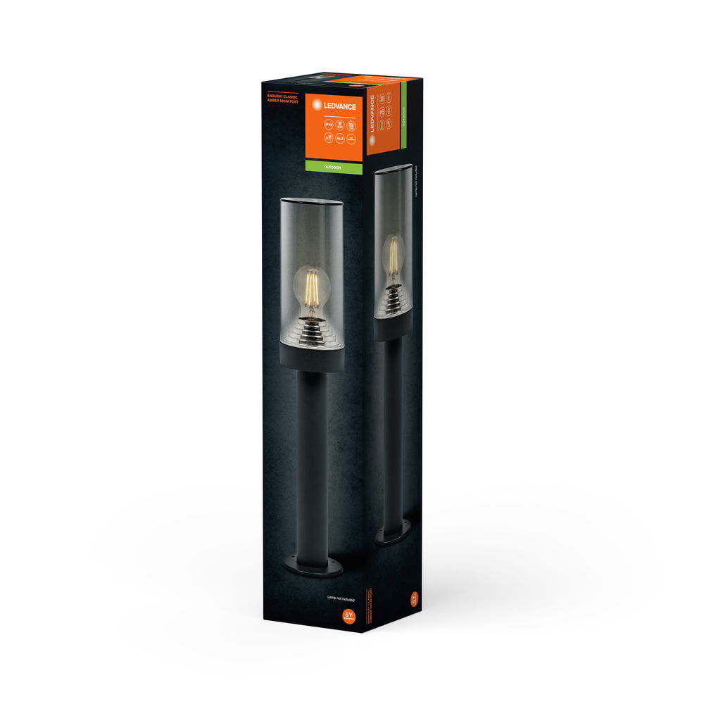 Endura Classic Amber 50cm E27 Dark Gray – Bild 4 von 4