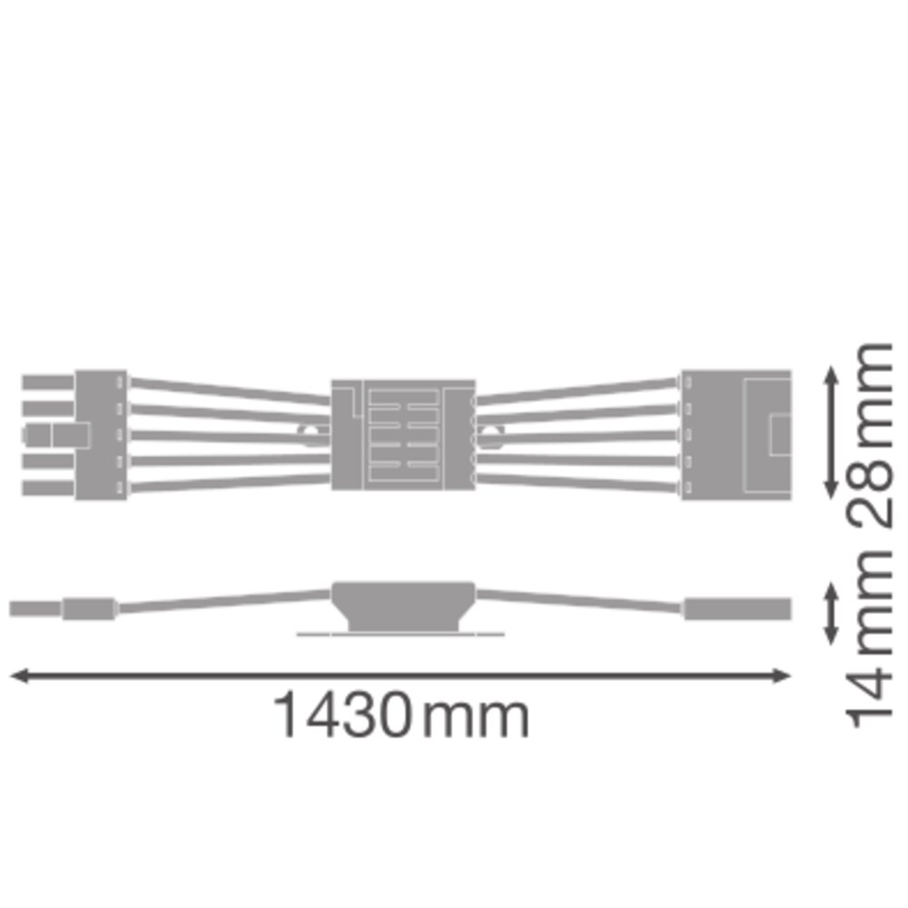 LINEAR INDIVILED THROUGH-WIRING KIT THROUGHWIRING KIT – Bild 4 von 5