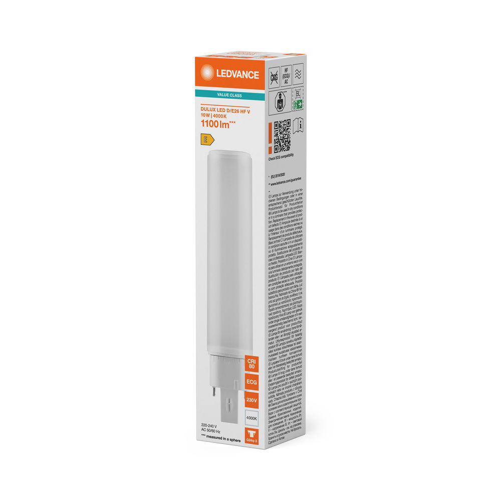 LED-Ersatz für KLLni mit 4pol. G24q Stecksockel zum Betrieb am EVG und Netzspannung – Bild 7 von 7