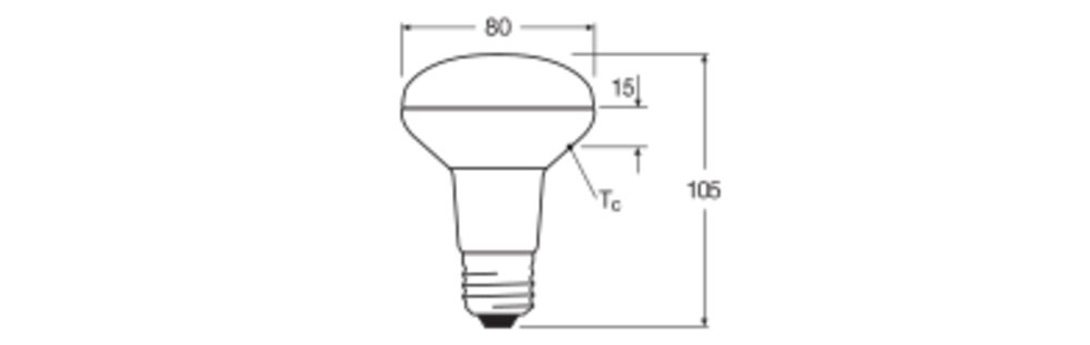 LED-Reflektorlampen R80 mit Retrofit-Schraubsockel – Bild 2 von 6
