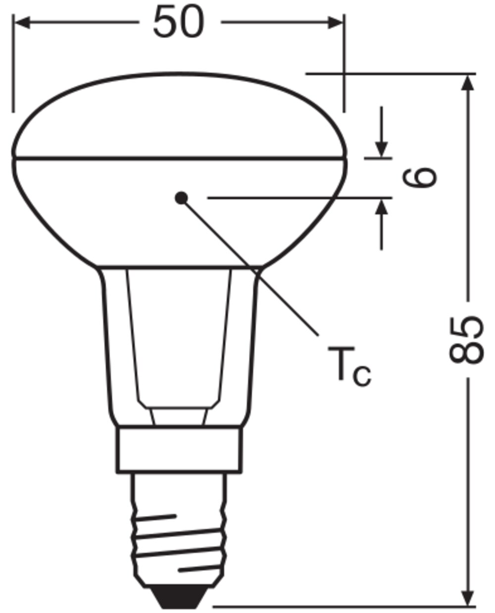 LED-Reflektorlampen R50 mit Retrofit-Schraubsockel – Bild 2 von 5