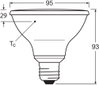 Dimmbare LED-Reflektorlampen PAR30 mit Retrofit-Schraubsockel