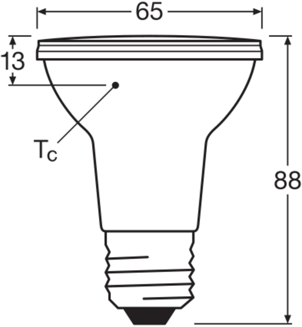 Dimmbare LED-Reflektorlampen PAR20 mit Retrofit-Schraubsockel – Bild 2 von 6