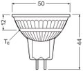 Niedervolt-LED-Reflektorlampen MR16 mit Retrofit-Stecksockel