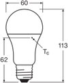 LED-Lampen, klassische A Kolbenform aus recyceltem Plastik