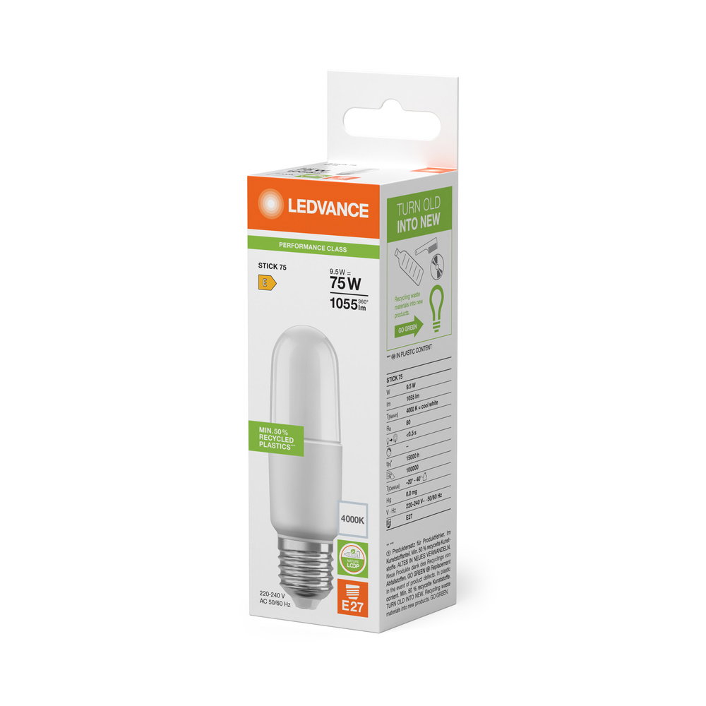 LED-Lampen, klassische Stabform – Bild 6 von 6