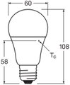 LED-Lampen, klassische A Kolbenform aus recyceltem Plastik
