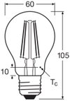 LED-Lampen, klassische Kolbenform