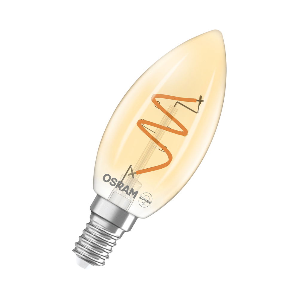 Vintage 1906 LED CLASSIC A,B,P SLIM FILAMENT DIMMABLE 3.5W 922 Gold E14