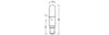 Dimmbare schlanke LED-Lampen