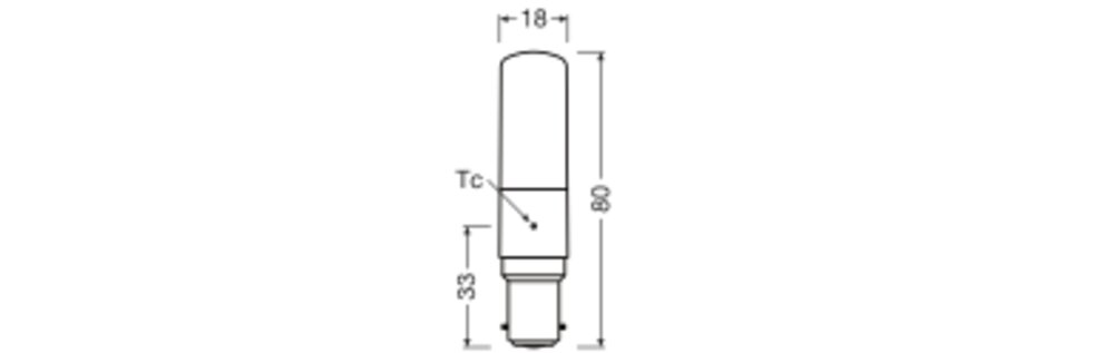 Schlanke LED-Lampen mit B15d-Sockel – Bild 2 von 5