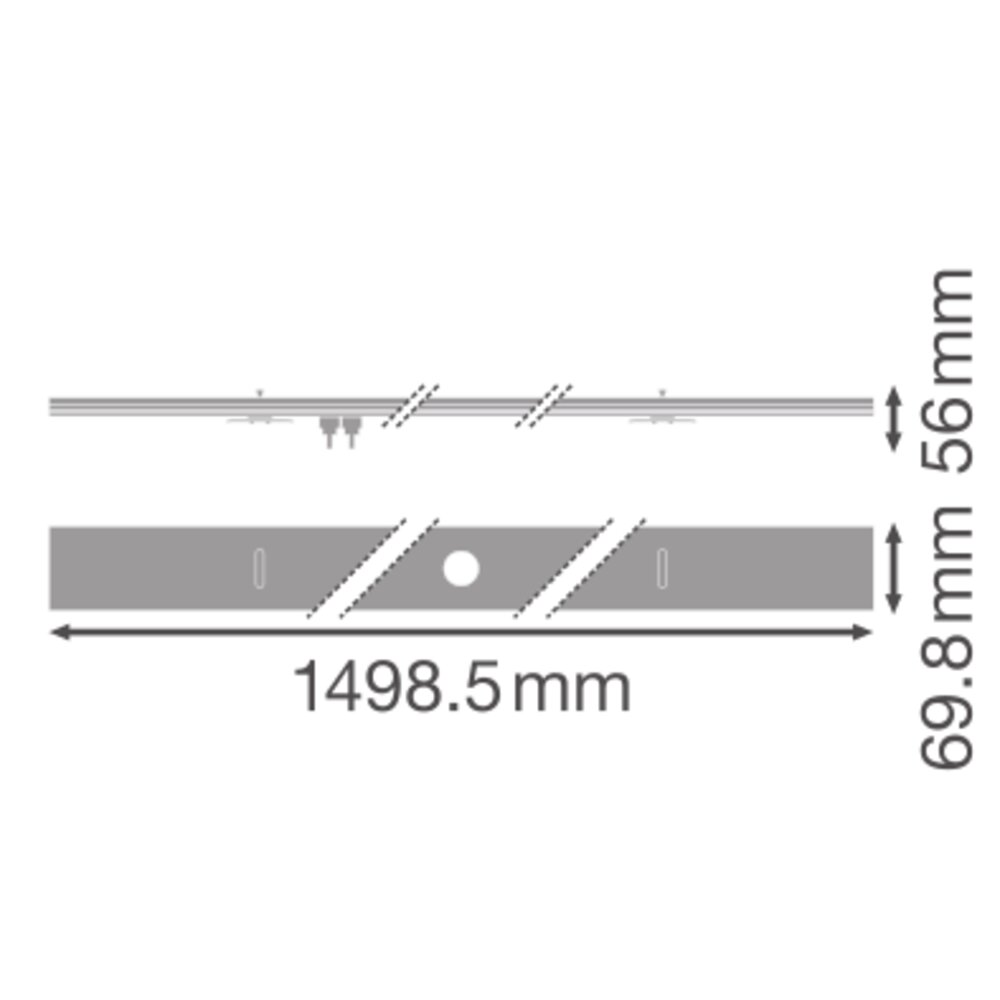 TruSys® FLEX SENSOR TRACK SENSOR TRACK 1500 8P WT – Bild 4 von 4