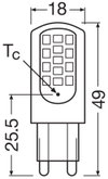 LED-Lampen mit Retrofit-Stecksockel G9