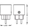 Intelligente Steckdose mit Matter over WiFi-Technologie zur Einbindung von elektrischen Geräten ins Smart Home System