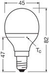 Dimmbare LED-Lampen, klassische Miniballform