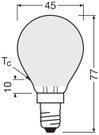 LED-Lampen, klassische Miniballform