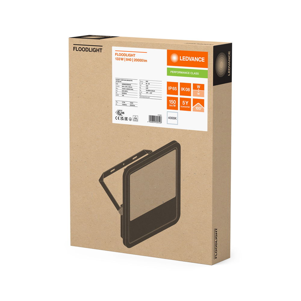FLOODLIGHT 200 133W 20KLM 840 PS SY100 WT – Bild 2 von 2