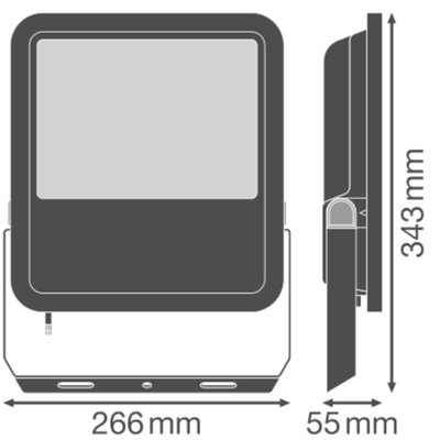 FLOODLIGHT 150 100W 15KLM 840 PS SY100 WT