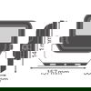 FLOODLIGHT 20 17W 2K4LM 840 PS SY100 BK