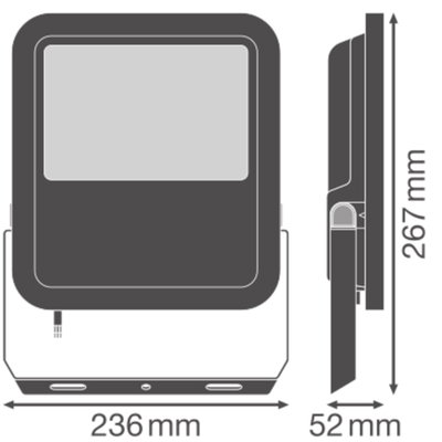 FLOODLIGHT 100 69W 10KLM 865 PS SY100 WT