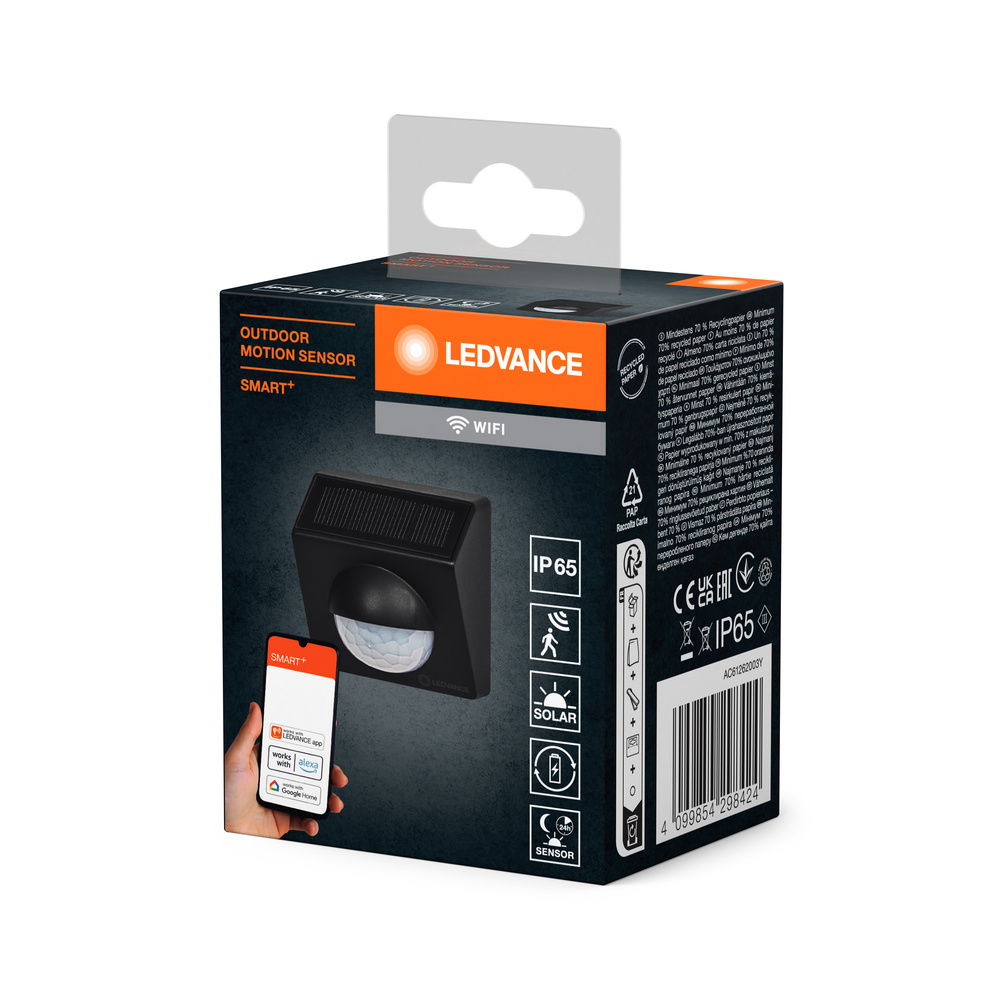 SMART+ WIFI OUTDOOR MOTION SENSOR Dark Grey – Bild 2 von 2