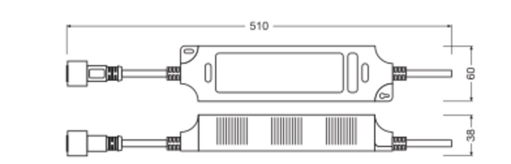 LED DRIVER FOR LED STRIP HIGH VOLTAGE 230V 500W 220-240V 215V P – Bild 3 von 4