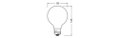 Dimmbare LED - Lampen, klassische Ballform