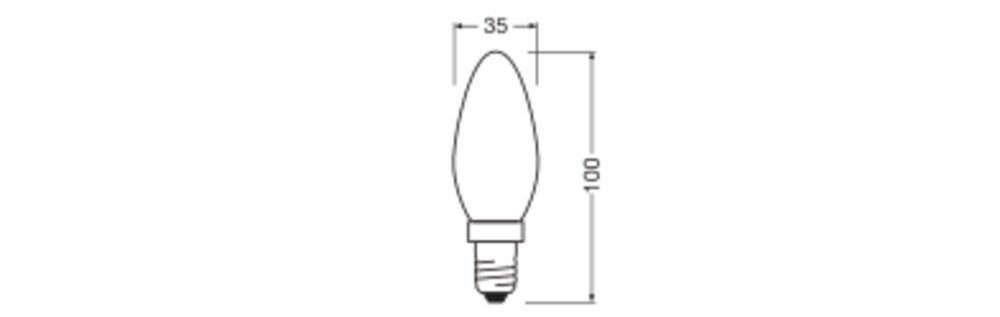 LED-Lampen, klassische Minikerzeform – Bild 2 von 4