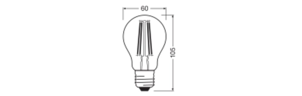 Dimmbare LED - Lampen, klassische Kolbenform – Bild 2 von 4