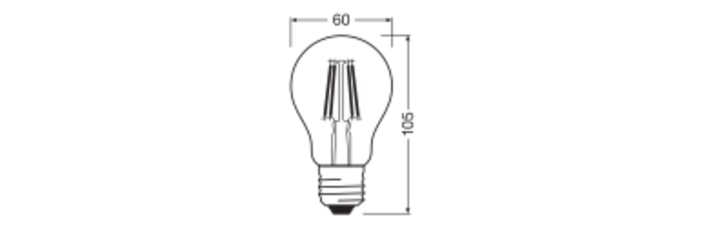 Dimmbare LED - Lampen, klassische Kolbenform – Bild 2 von 4