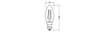 LED-Lampen, klassische Minikerzeform