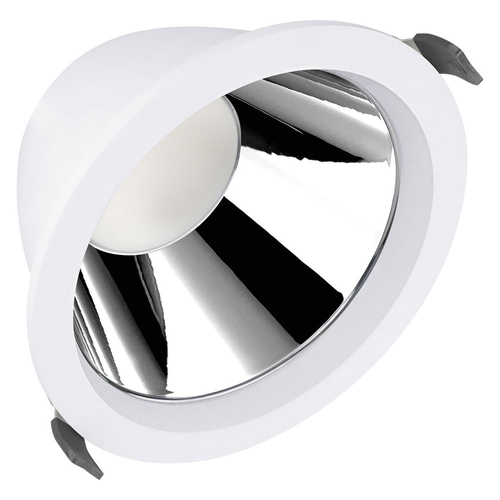 Downlight-Leuchten mit Aluminiumgehäuse, hoher Lichtausbeute und blendarmes Licht