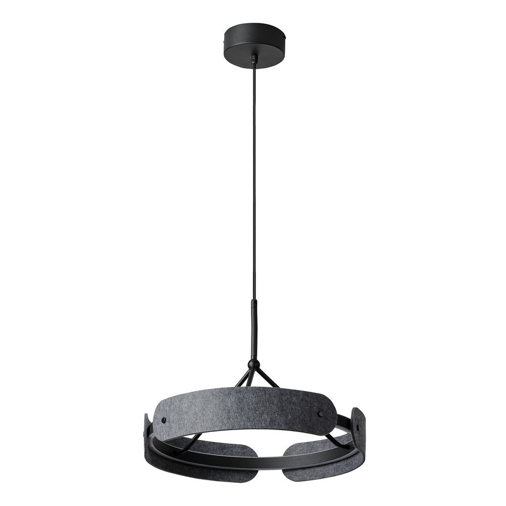 Dekorative Leuchten aus Filz mit integriertem LED