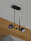 Dekorative Leuchten aus Metall mit integriertem LED