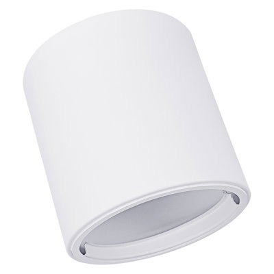 Runde Aluminiumrahmen zur Aufputzmontage für die Downlight Comfort Opal und UGR 19 Typen