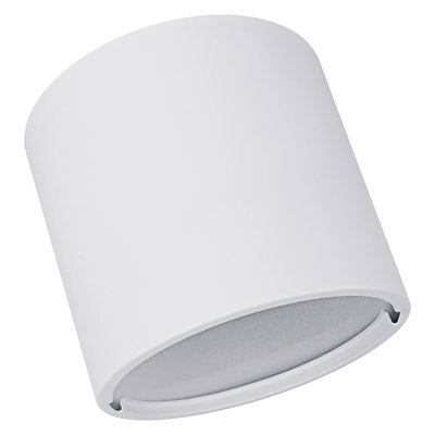Runde Aluminiumrahmen zur Aufputzmontage für die Downlight Comfort Opal und UGR 19 Typen