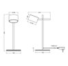 Dekorative Leuchten aus Metall mit integriertem LED