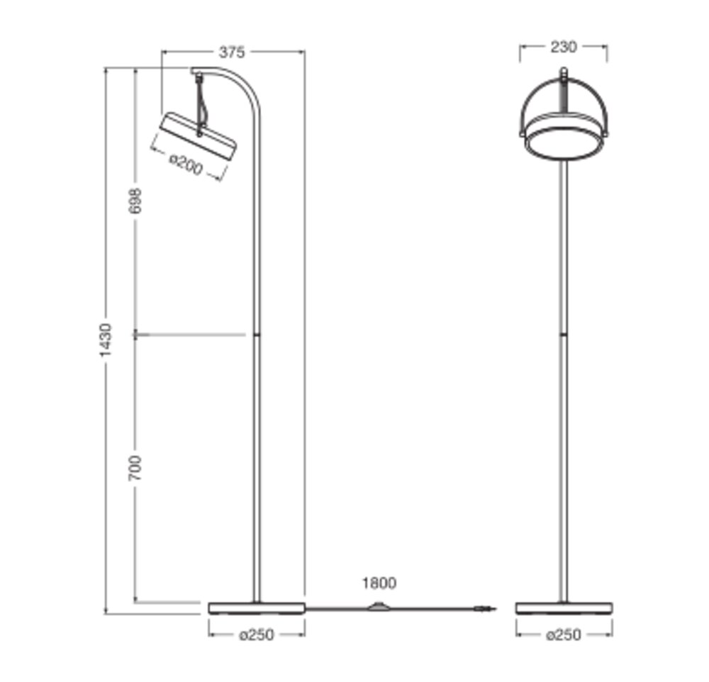 Dekorative Leuchten aus Metall mit integriertem LED – Bild 3 von 3