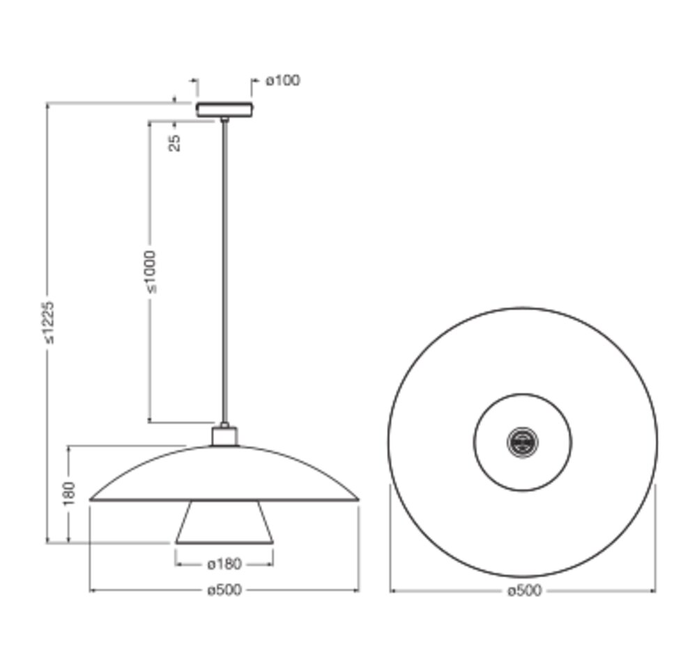 Dekorative Leuchten aus farbigem Metall mit E27 Fassung – Bild 3 von 3