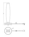 Dekorative Leuchten aus Filz mit integriertem LED