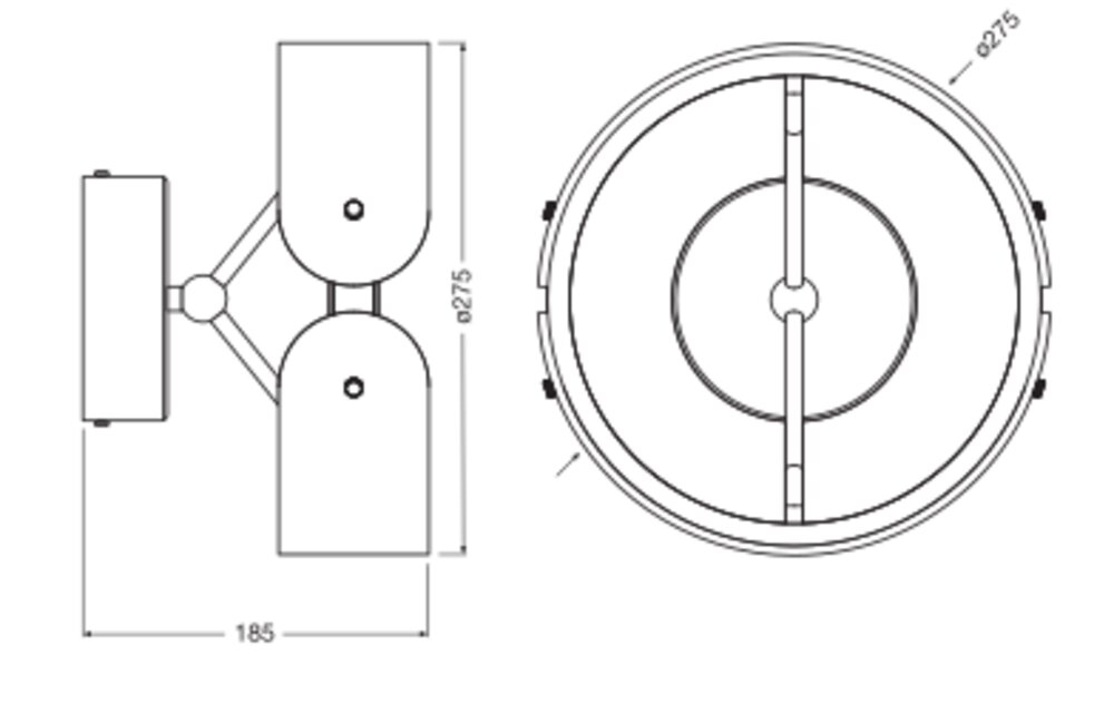 Dekorative Leuchten aus Filz mit integriertem LED – Bild 3 von 3