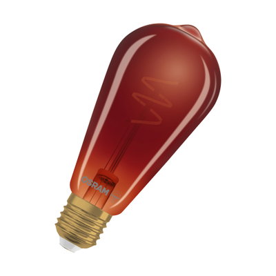 Dimmbare LED-Lampen, Vintage-Edition, klassische Edison-Kolbenform mit LED Technologie im dünnen dekorativen Glühwendel-Design
