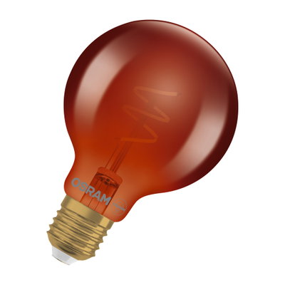 Dimmbare LED-Lampen, Vintage-Edition, klassische Ballform mit LED Technologie im dünnen dekorativen Glühwendel-Design