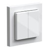Energiegewinnungsschalter für drahtlose Lichtsteuerung , optionales Design in vorhandenen 55 x 55 mm Rahmen