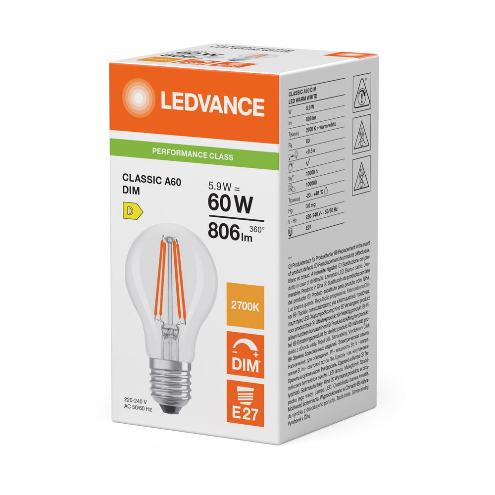 Dimmbare LED - Lampen, klassische Kolbenform – Bild 4 von 4