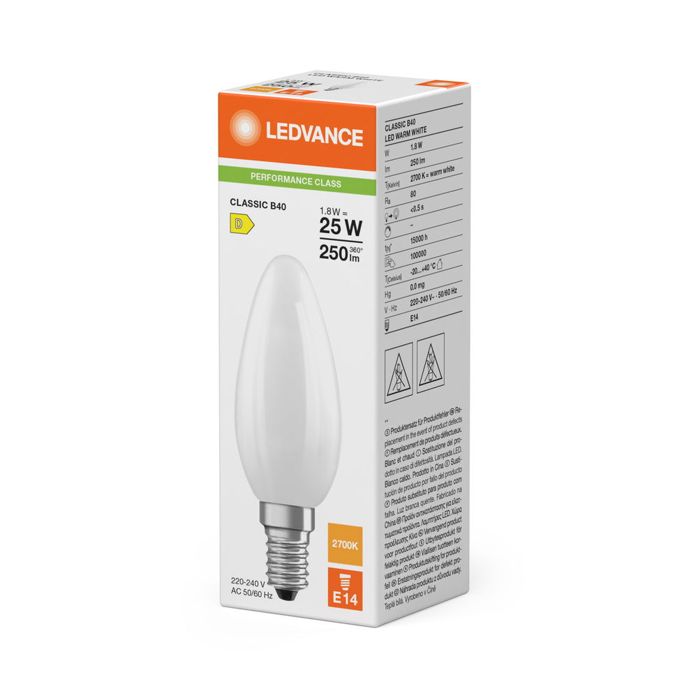 LED-Lampen, klassische Minikerzeform – Bild 4 von 4