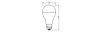 LED-Lampen, klassische A Kolbenform aus recyceltem Plastik