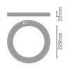 Austauschbare Dekorringe für DOWNLIGHT UNIVERSAL Leuchten