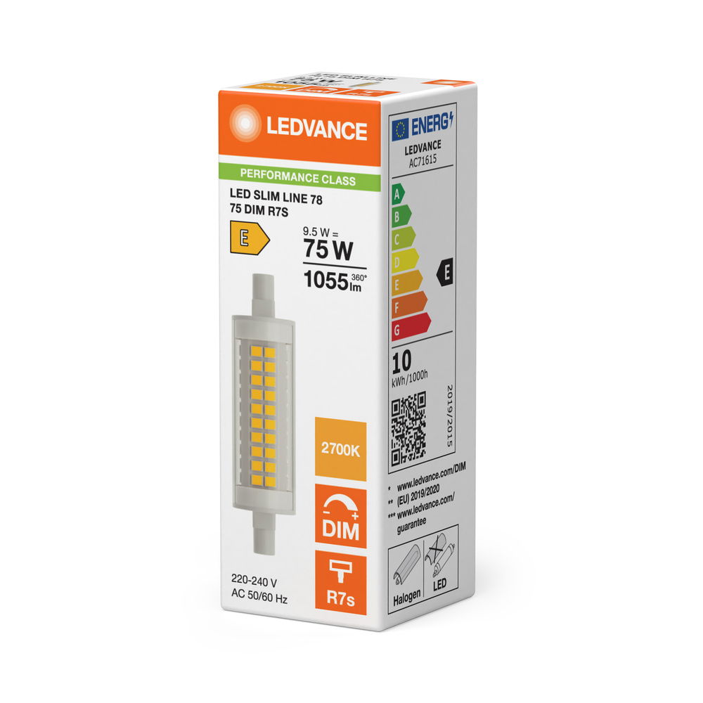 Dimmbare schlanke LED-Lampen mit R7s-Retrofit-Sockel – Bild 4 von 4